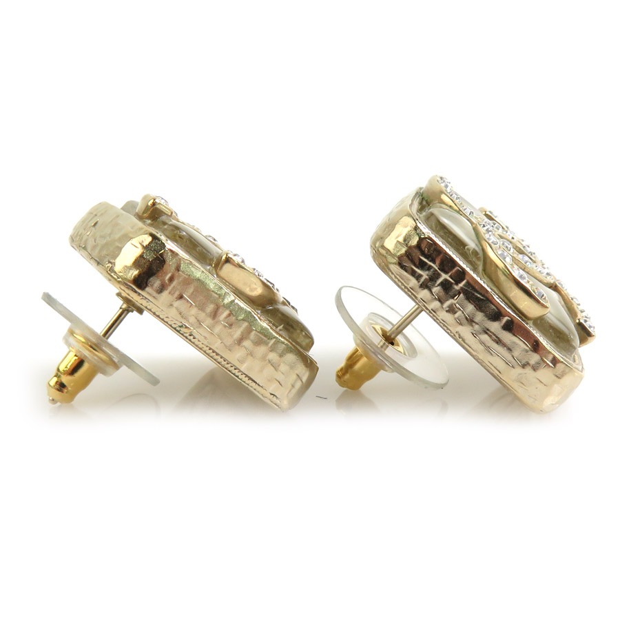 シャネル CHANEL ピアス ココマーク メタル/ストーン ゴールド/シルバー レディース e60663g シャネル CHANEL ピアス ココマーク メタル/ストーン ゴールド/シルバー レディース e60663g