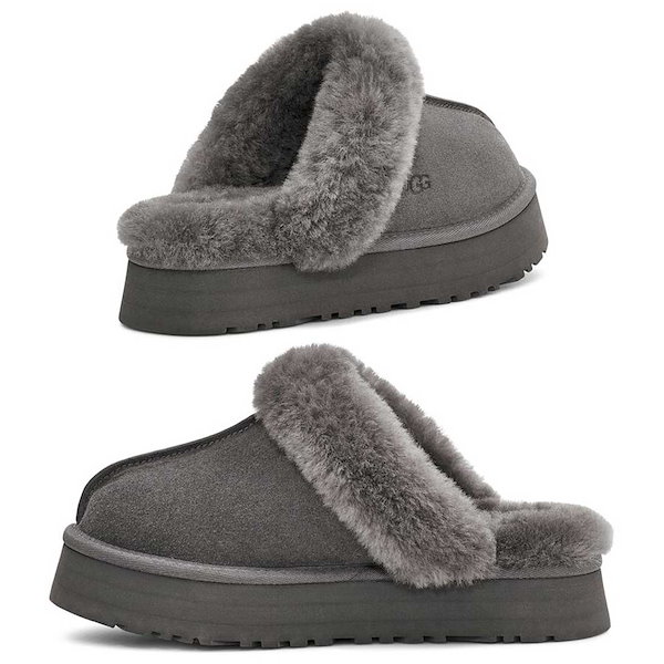 UGG レディース ムートン スリッパ サンダル ルームシューズ DISQUETTE Slip