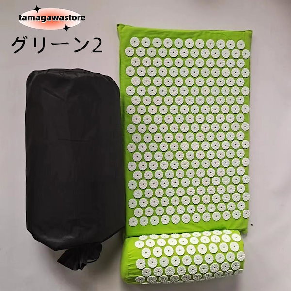 Qoo10] 指圧スパイクマットヨガシャクティマットマ