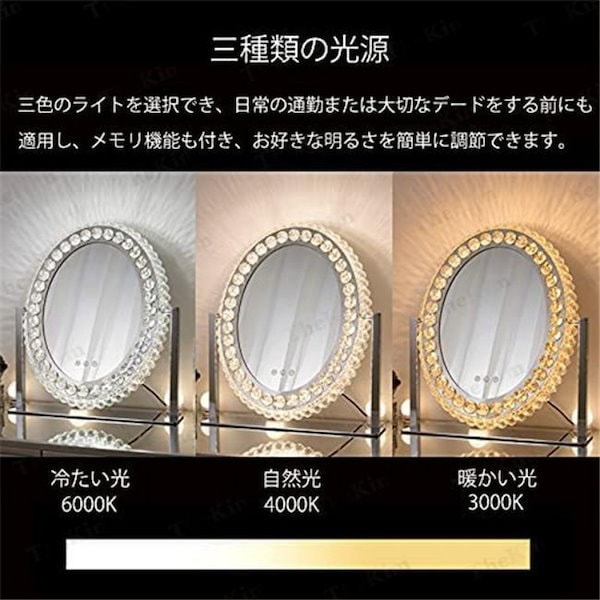 【未使用】女優ミラー　LED 調光　エコメルカリ便限定　42cm×50cm imgrc0093982534.jpg?fitin=272:272