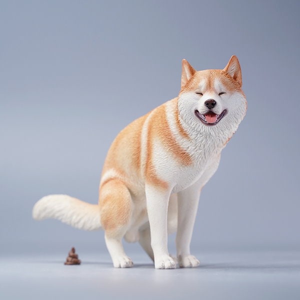 Qoo10] JXK 1/6 サイズ 柴犬 シバイヌ