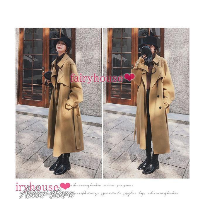 チェスターコート レディース 秋冬 40代 ロング丈 ラシャコート ステンカラー トレンチスーツオーバー ゆったりアウター 韓国風 オシャレ通勤 大人 着痩せ チェスターコート レディース 秋冬 40代 ロング丈 ラシャコート ステンカラー トレンチスーツオーバー ゆったりアウター 韓国風 オシャレ通勤 大人 着痩せ