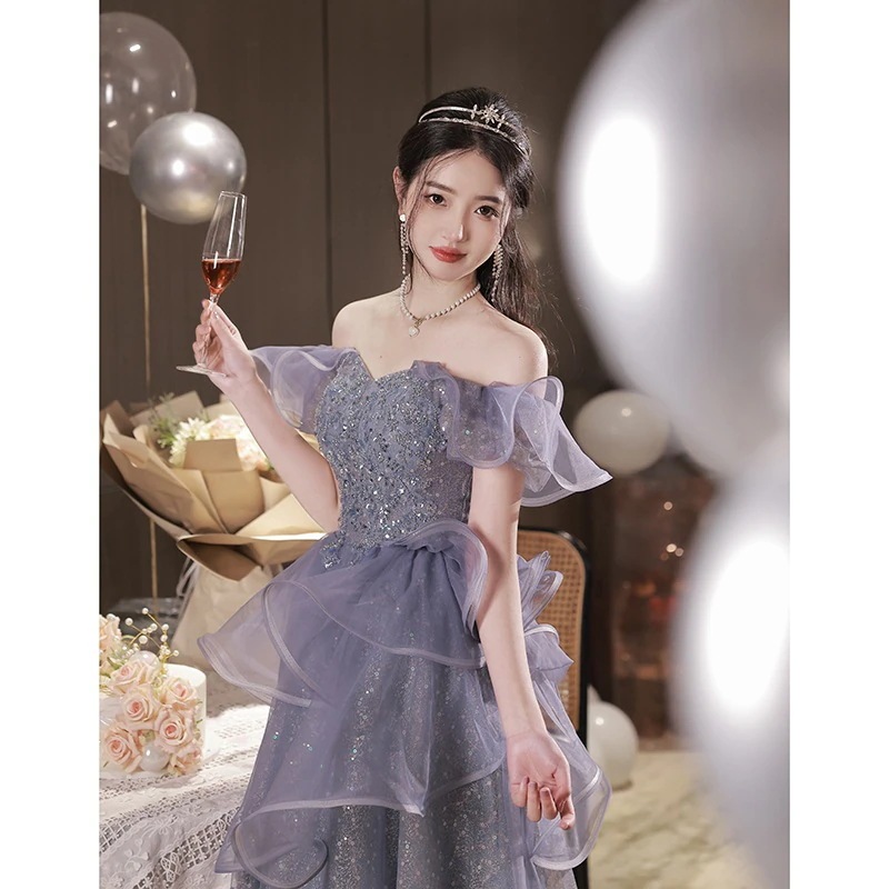 Hot!!!パーティードレス新作 気質 結婚式ワンピース 演奏会 ドレス ウェディングドレス 花嫁ロングドレス 卒業式 成人式 ワンピース