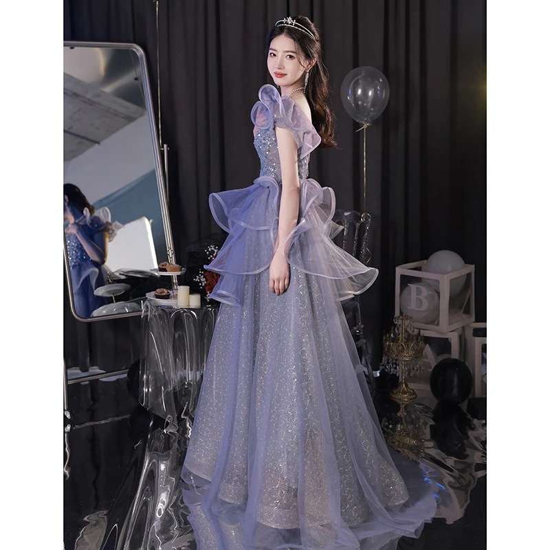 Hot!!!パーティードレス新作 気質 結婚式ワンピース 演奏会 ドレス ウェディングドレス 花嫁ロングドレス 卒業式 成人式 ワンピース