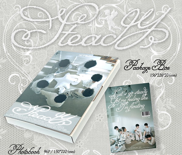 4種セット》【韓国盤】Steady (Photobook Ver.2種/Keyring Ver