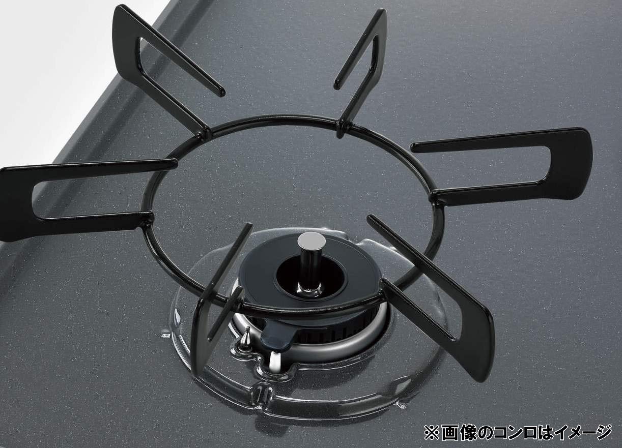 ガステーブル グリルなし 約59cm幅 清掃性を追求したトッププレート 右強火力/都市ガス用 KG64-2HSR/13A ガステーブル グリルなし 約59cm幅 清掃性を追求したトッププレート 右強火力/都市ガス用 KG64-2HSR/13A