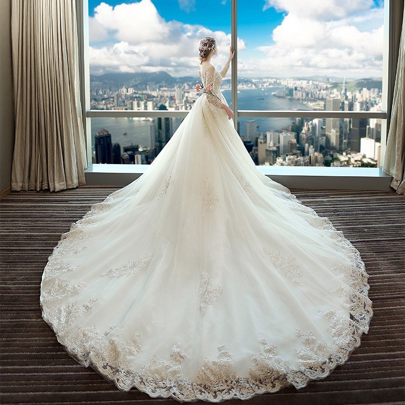 マタニティドレス 長袖 ロングドレス 二次会 花嫁 ウエディングドレス 安い ウェディングドレス 結婚式 エンパイア お呼ばれ ブライダル トレーンドレス マタニティドレス 長袖 ロングドレス 二次会 花嫁 ウエディングドレス 安い ウェディングドレス 結婚式 エンパイア お呼ばれ ブライダル トレーンドレス