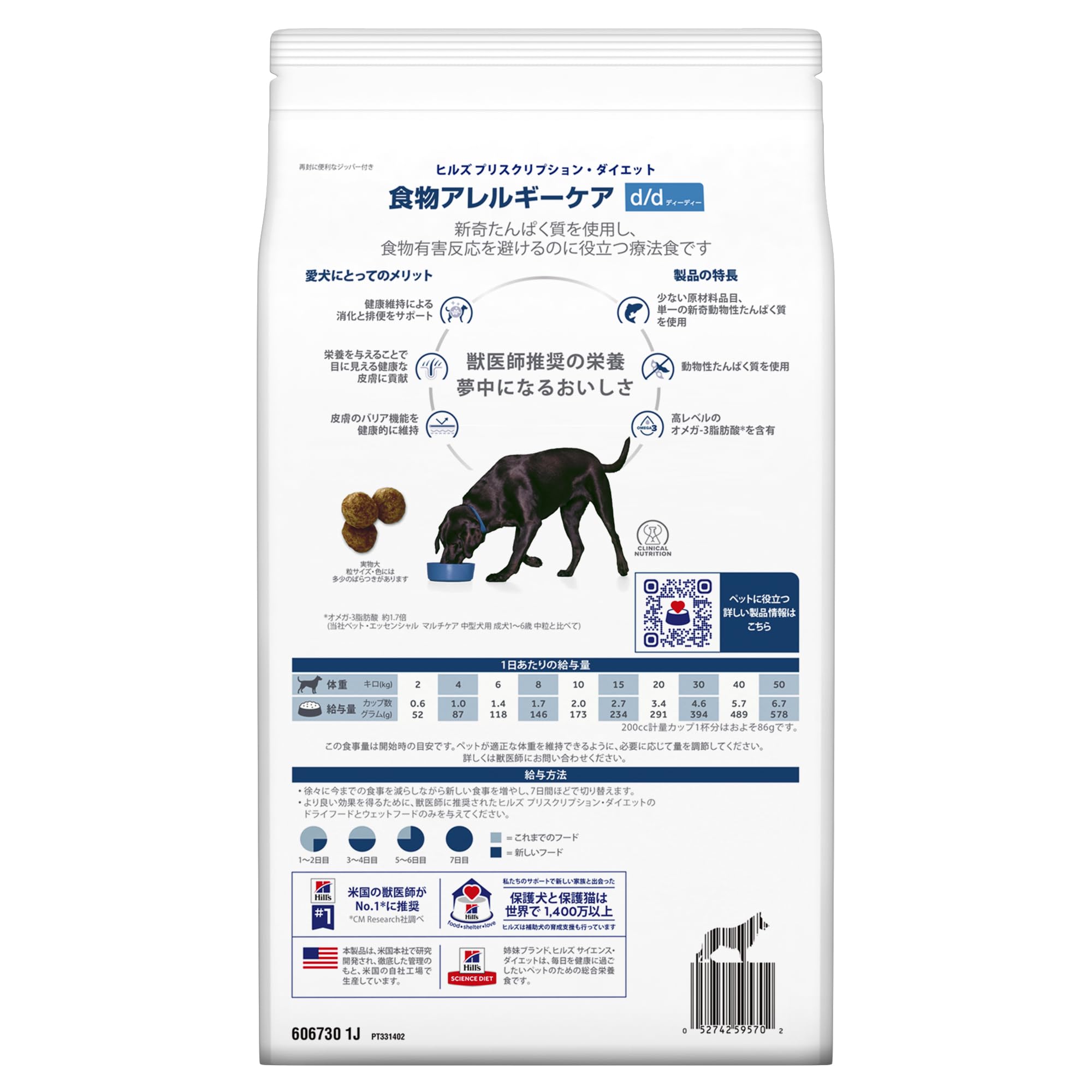 ヒルズ プリスクリプションダイエット ドッグフード ドライ d/d ディーディー サーモン&ポテト 食物アレルギー&皮膚ケア 犬用 特別療法食 3kg ヒルズ プリスクリプションダイエット ドッグフード ドライ d/d ディーディー サーモン&ポテト 食物アレルギー&皮膚ケア 犬用 特別療法食 3kg