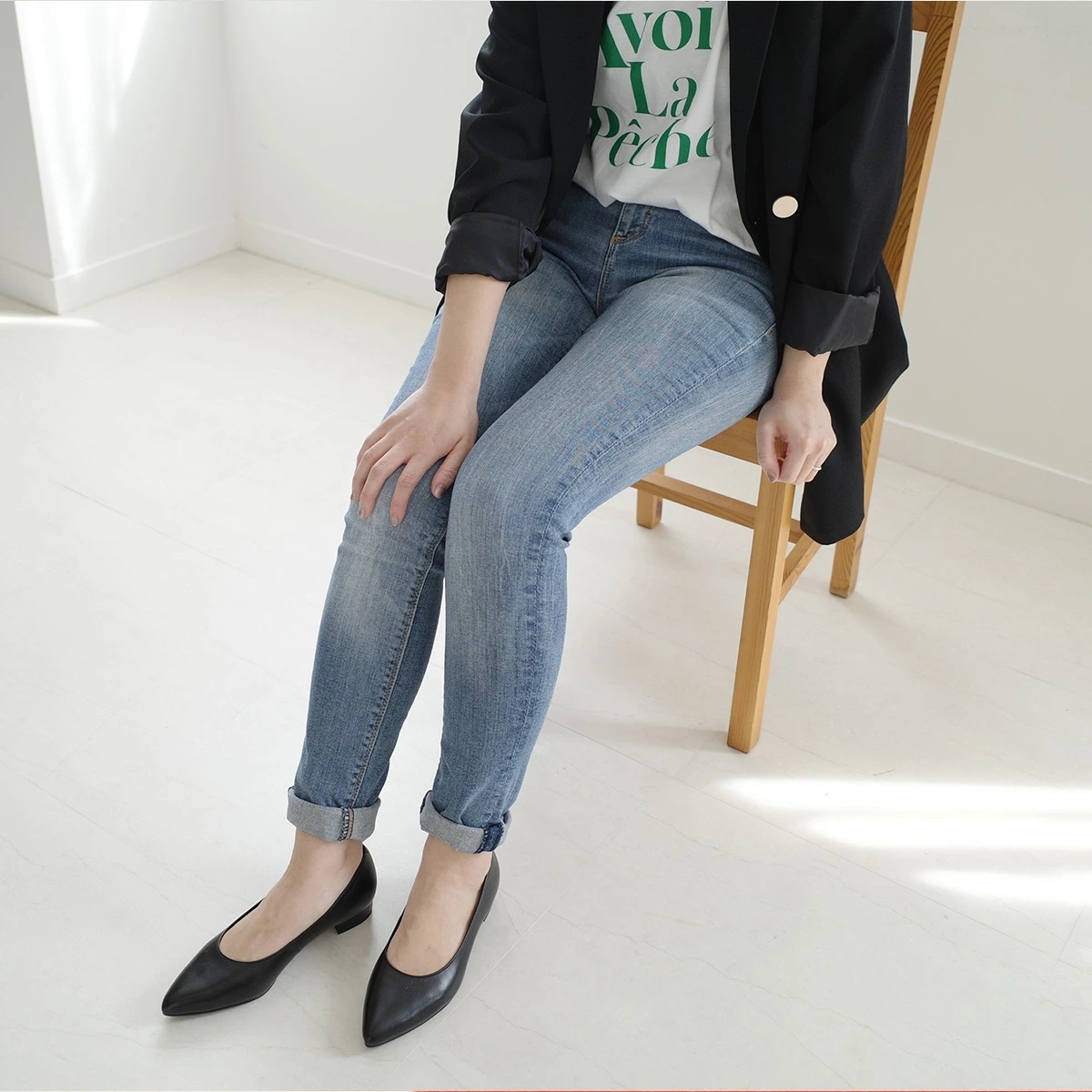 美脚ローヒールパンプス日本製本革 レディース 美脚ローヒールパンプス日本製本革 レディース