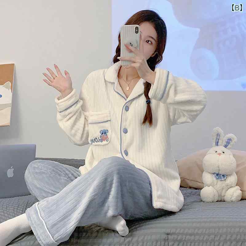 ルームウェア レディース パジャマ 部屋着 ガーリー コーラルベルベット フランネル 春秋冬 長袖 ラウンドネック スクエアネック プルオーバー 暖かい ホームウェア ホワイト ブルー グリーン ルームウェア レディース パジャマ 部屋着 ガーリー コーラルベルベット フランネル 春秋冬 長袖 ラウンドネック スクエアネック プルオーバー 暖かい ホームウェア ホワイト ブルー グリーン