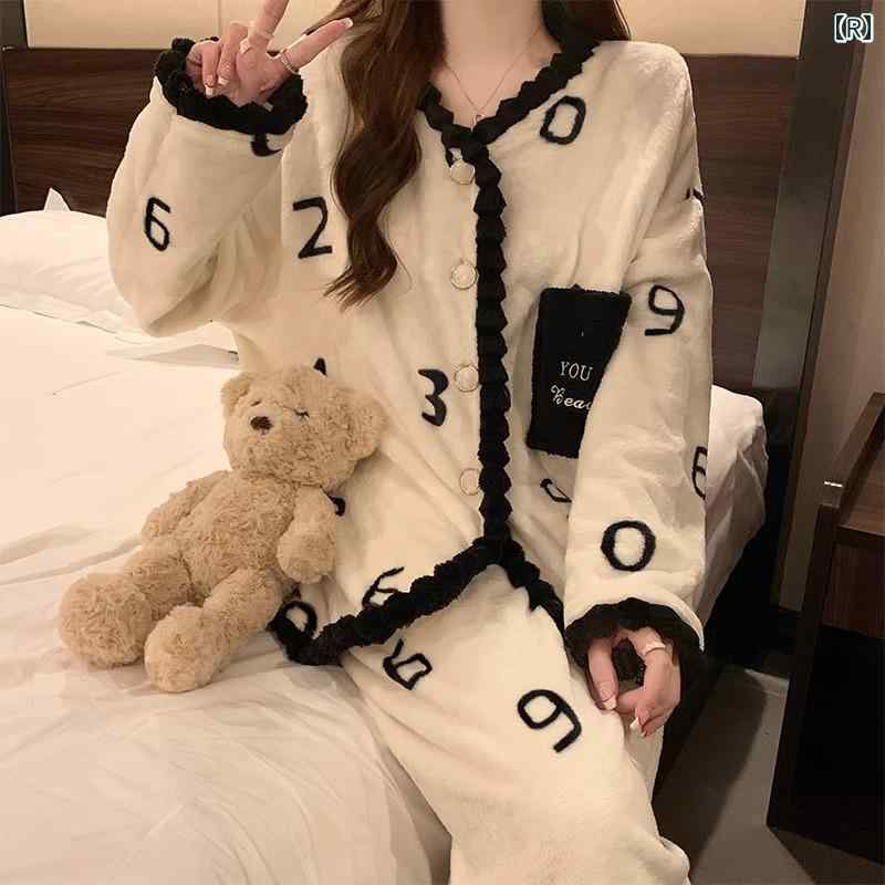 ルームウェア レディース パジャマ 部屋着 ガーリー コーラルベルベット フランネル 春秋冬 長袖 ラウンドネック スクエアネック プルオーバー 暖かい ホームウェア ホワイト ブルー グリーン ルームウェア レディース パジャマ 部屋着 ガーリー コーラルベルベット フランネル 春秋冬 長袖 ラウンドネック スクエアネック プルオーバー 暖かい ホームウェア ホワイト ブルー グリーン