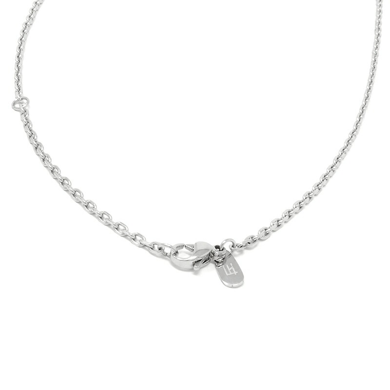 ライオンハート LH-1 タテガミ ダブルリング ネックレス フラグメント サージカルステンレス (シルバー) 金属アレルギー対応 03NE069ASV LION HEART メンズ 男性