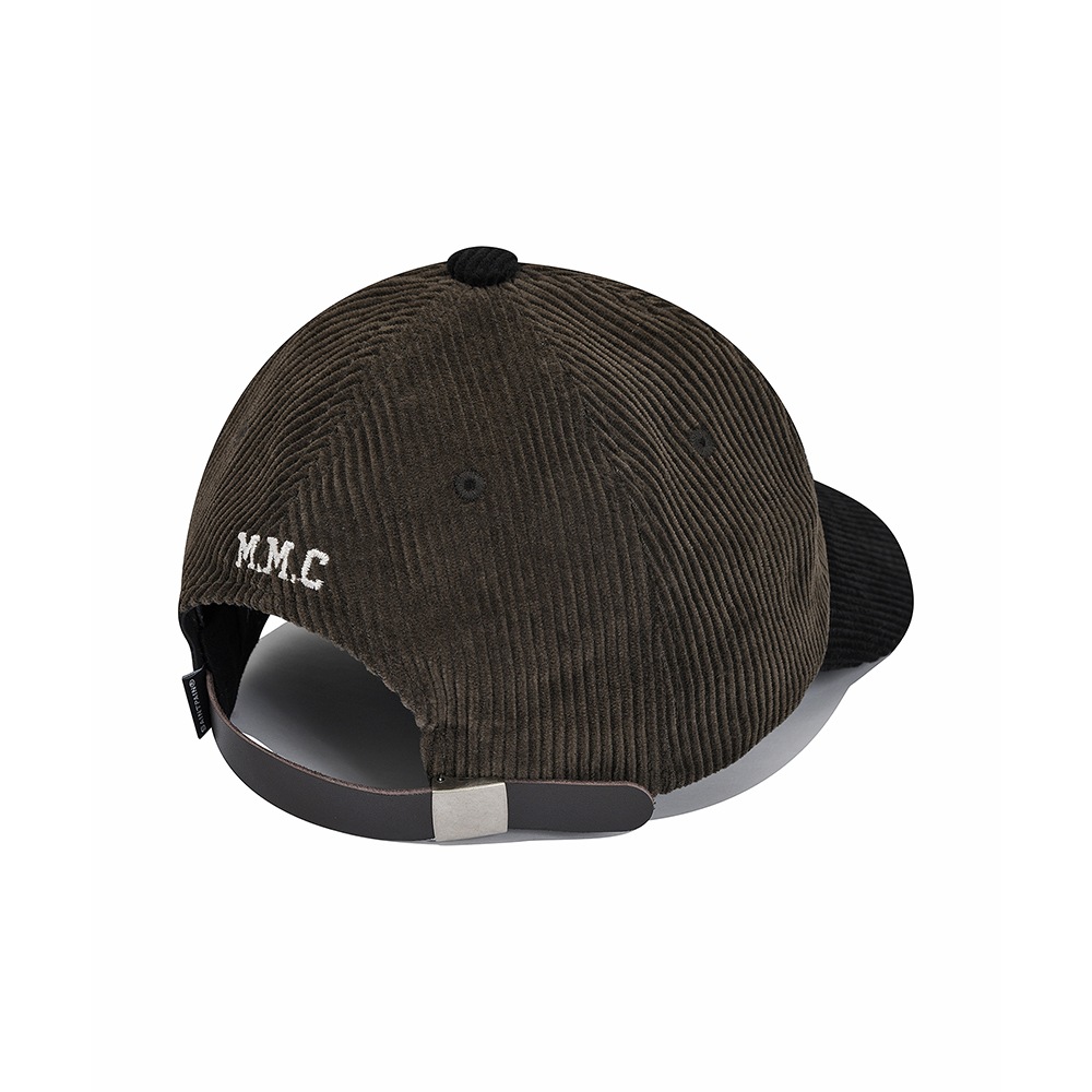 SP M.M.C LOGO CORDUROY BALL CAP-2 COLOR