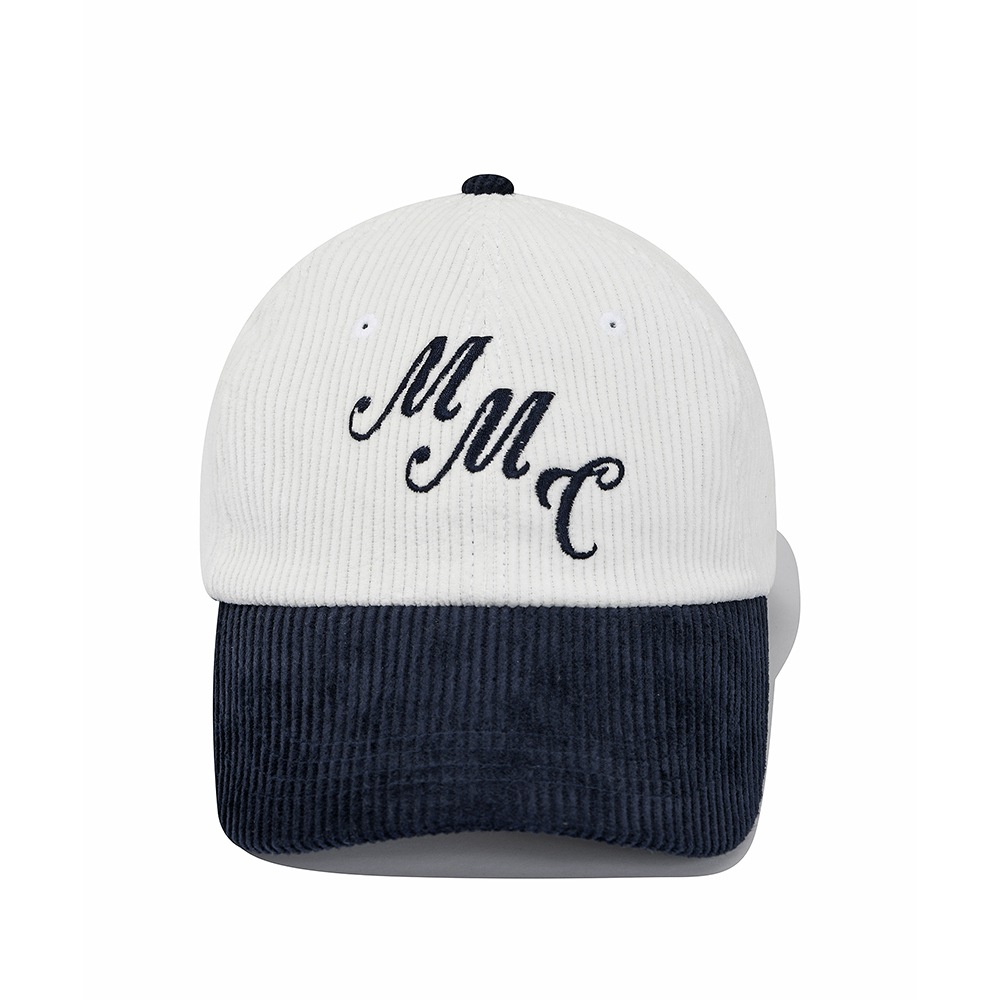 SP M.M.C LOGO CORDUROY BALL CAP-2 COLOR