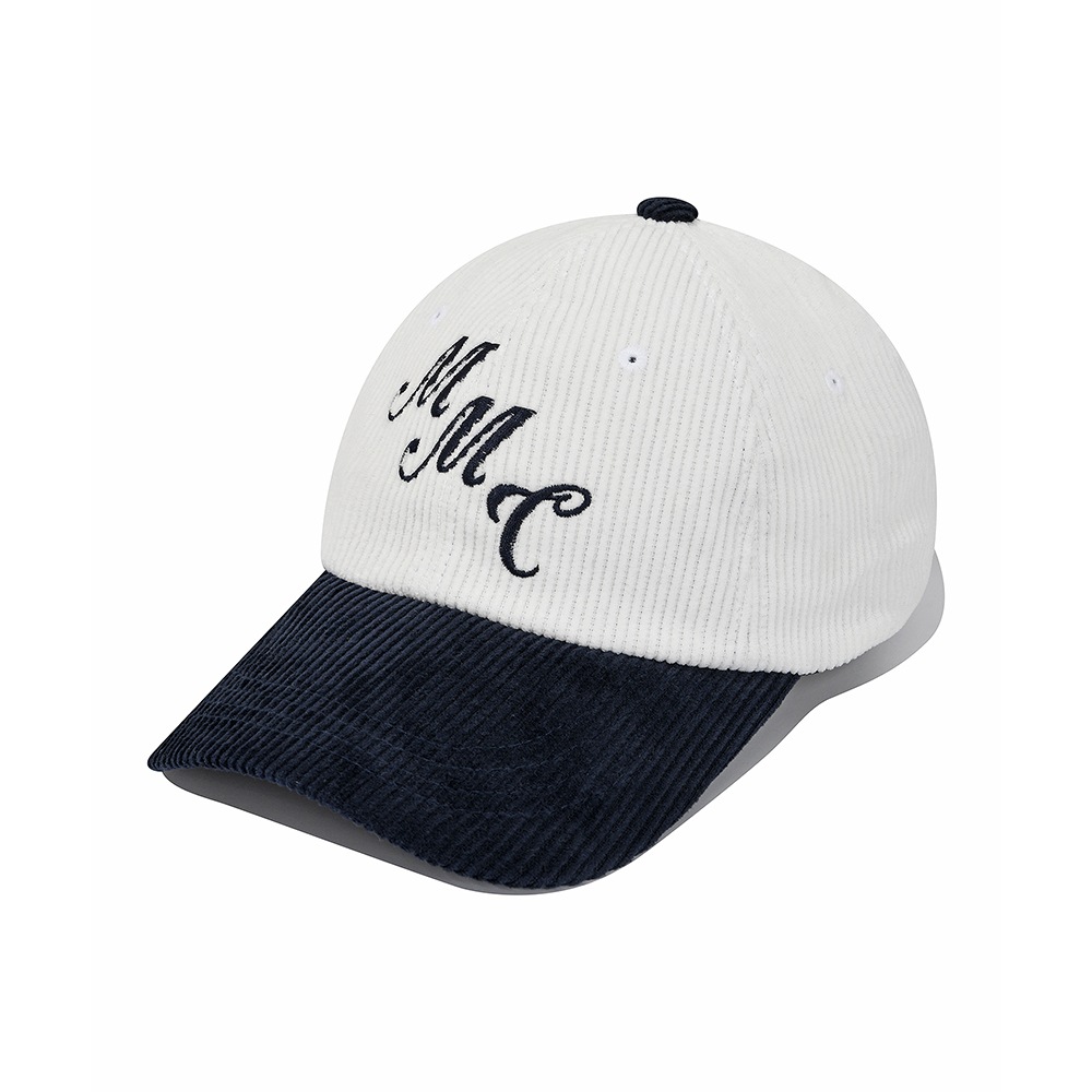 SP M.M.C LOGO CORDUROY BALL CAP-2 COLOR