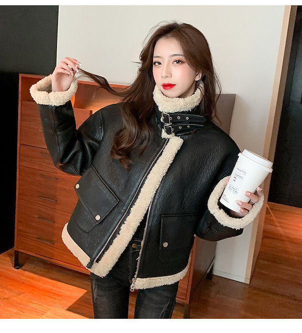 新品大人気 メンズライダースコートジャケット革ジャン裏起毛厚手レザー 3色 大きいサイズあり欧米風 防寒サイズ選択可冬物ブラック5XL