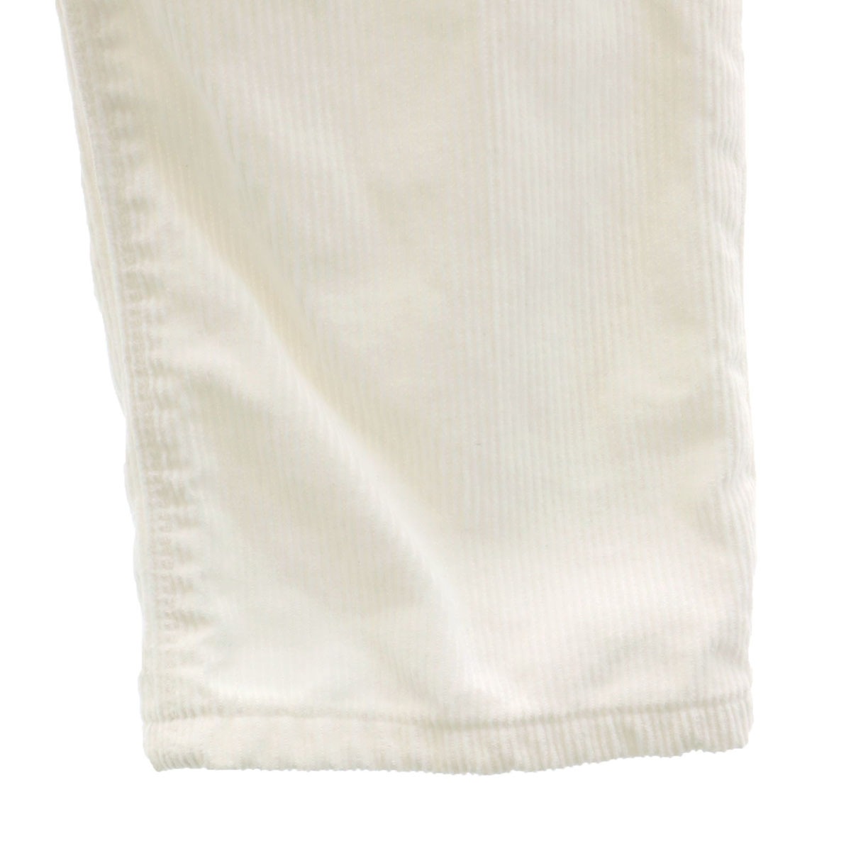 イタリア製 コーデュロイ スリムパンツ 44 ホワイト メンズ 古着 イタリア製 コーデュロイ スリムパンツ 44 ホワイト メンズ 古着