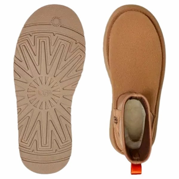 UGG ムートンブーツ厚底 キャメル23cm ムートン 中古・古着通販】UGG (アグ) ムートンブーツ キャメル サイズ:23