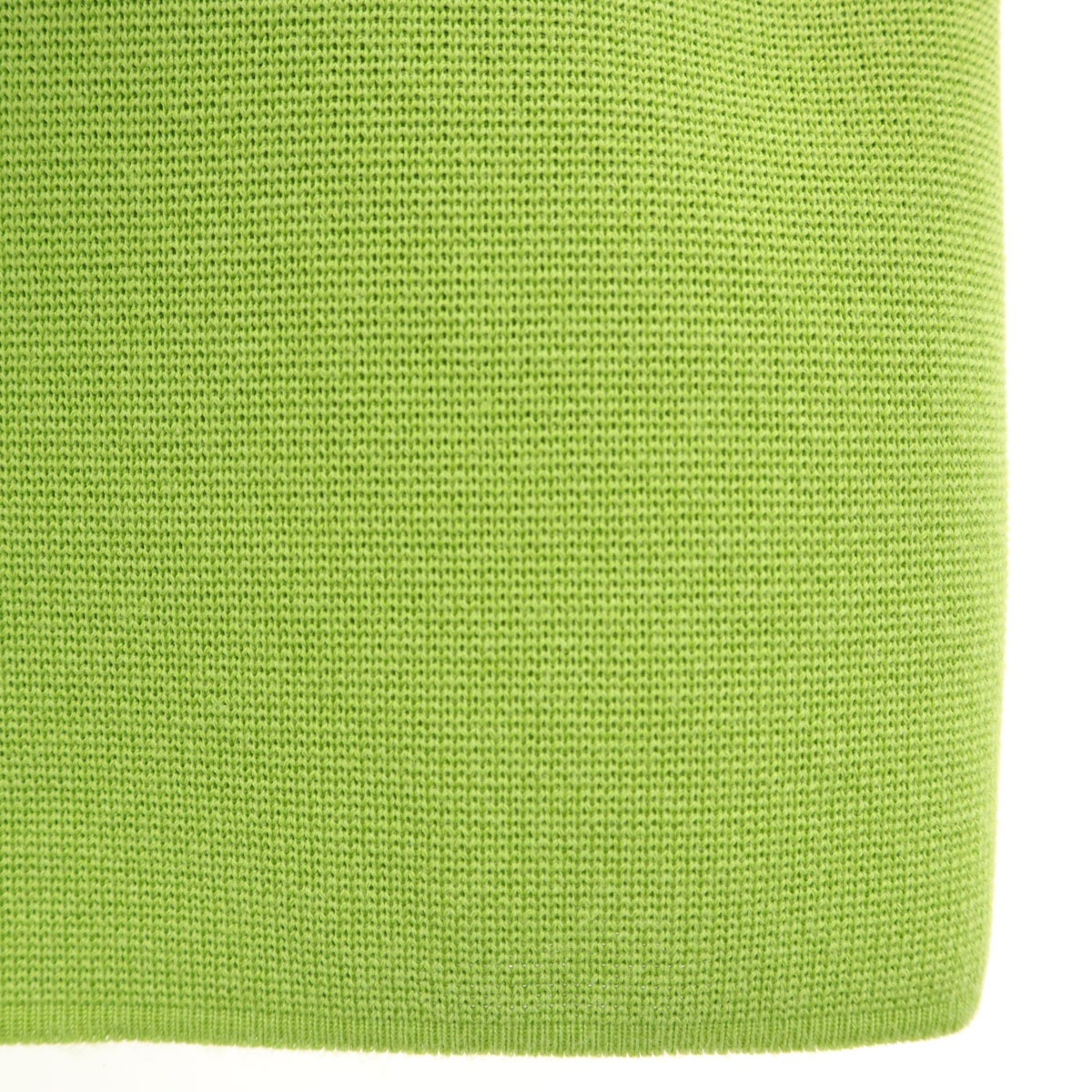 日本製 半袖 ニット ミニワンピース 40 ベージュ レディース 古着