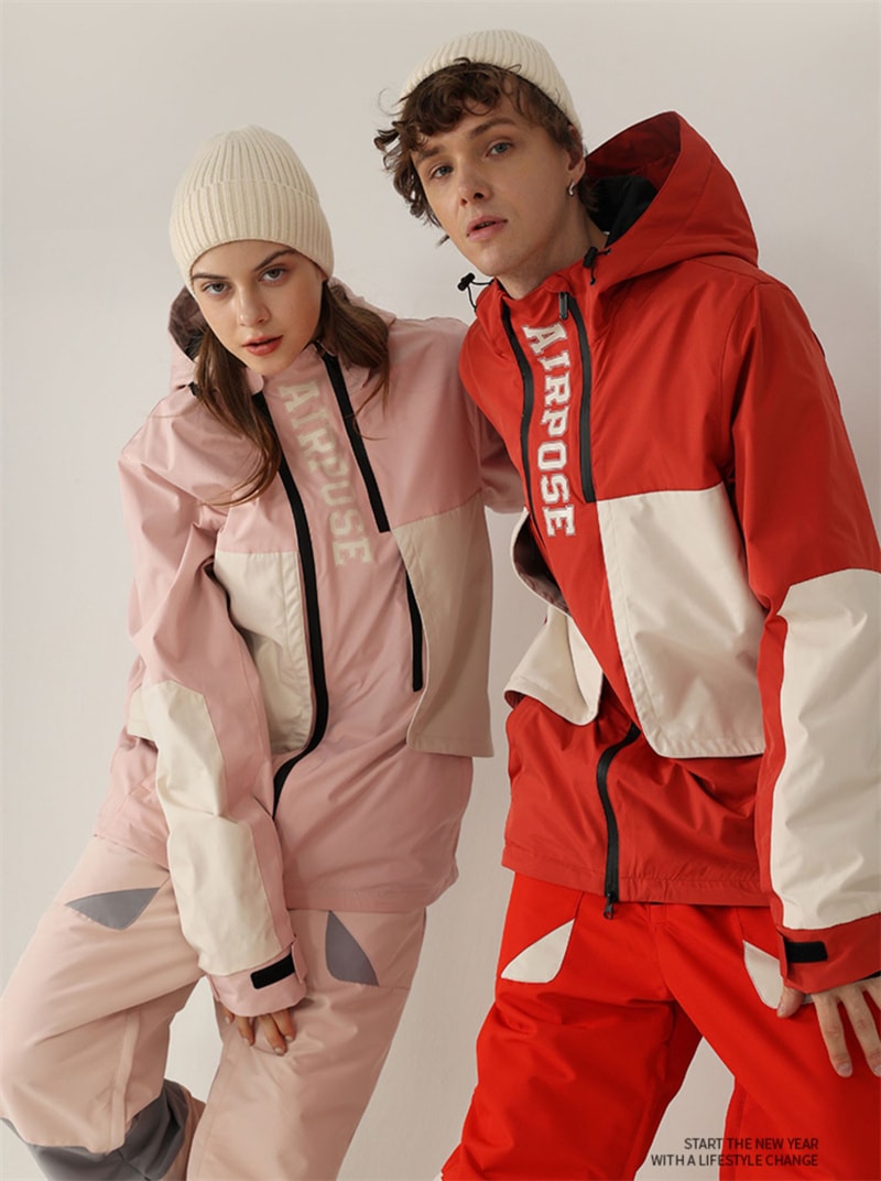 スノーボードウェア レディース メンズ ジャケット 単品 スキーウェア アウター スノボウェア 男女兼用 切り替え 配色 スノーボードウェア レディース メンズ ジャケット 単品 スキーウェア アウター スノボウェア 男女兼用 切り替え 配色