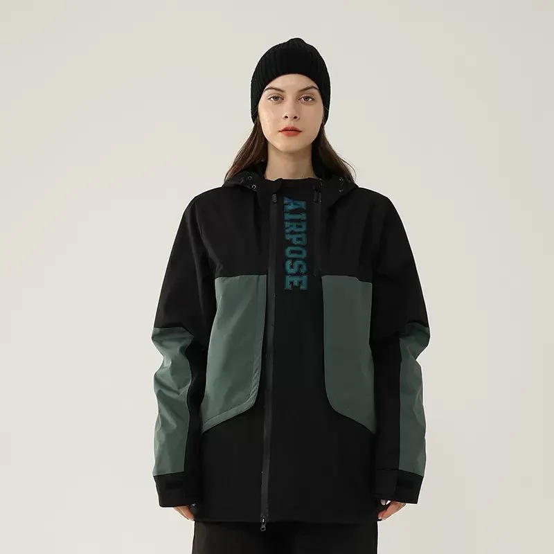 スノーボードウェア レディース メンズ ジャケット 単品 スキーウェア アウター スノボウェア 男女兼用 切り替え 配色 スノーボードウェア レディース メンズ ジャケット 単品 スキーウェア アウター スノボウェア 男女兼用 切り替え 配色