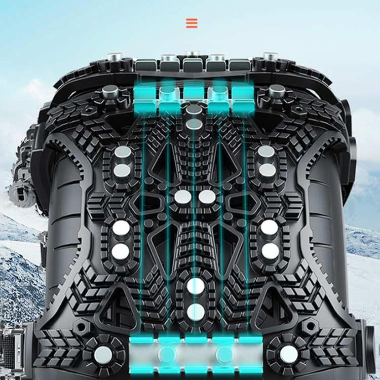 タイヤチェーン 最新改良 車用タイヤチェーン スノーチェーン 非金属 全新改良版パターン 取り付け簡単 ジャッキアップ不要 4本入 165mm-28