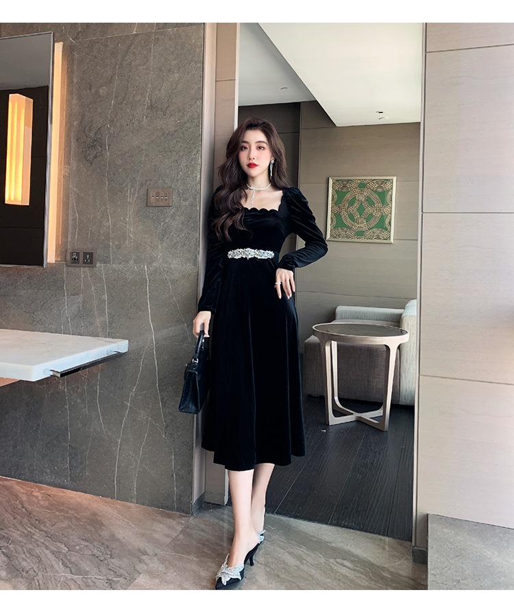 ワンピース ロングワンピース ロング 膝丈 ショート丈 ウエストマーク ハイウエスト ドレス 長袖 ベルベット スクエアカラー シフォン フレア フリル スリット エレガント 清楚感 大人可愛い 大人 ワンピース ロングワンピース ロング 膝丈 ショート丈 ウエストマーク ハイウエスト ドレス 長袖 ベルベット スクエアカラー シフォン フレア フリル スリット エレガント 清楚感 大人可愛い 大人