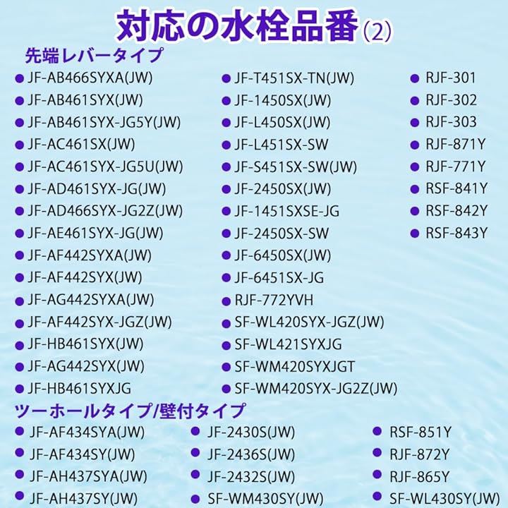 互換カートリッジ JF-22-F 浄水カートリッジ 15+3種類除去 PFOS・PFOA 高塩素除去 JF22 交換用 水栓 蛇口 内蔵形水栓用 交換用浄水フィルター( 4本入) 互換カートリッジ JF-22-F 浄水カートリッジ 15+3種類除去 PFOS・PFOA 高塩素除去 JF22 交換用 水栓 蛇口 内蔵形水栓用 交換用浄水フィルター( 4本入)