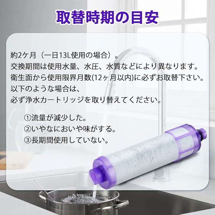 互換カートリッジ JF-22-F 浄水カートリッジ 15+3種類除去 PFOS・PFOA 高塩素除去 JF22 交換用 水栓 蛇口 内蔵形水栓用 交換用浄水フィルター( 4本入) 互換カートリッジ JF-22-F 浄水カートリッジ 15+3種類除去 PFOS・PFOA 高塩素除去 JF22 交換用 水栓 蛇口 内蔵形水栓用 交換用浄水フィルター( 4本入)