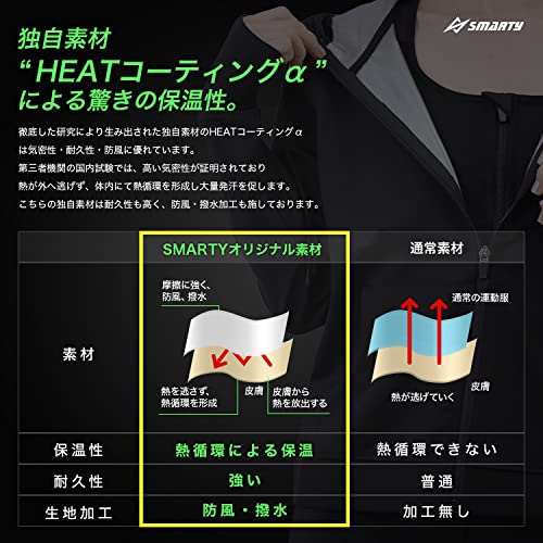 色：ブラックMens サイズ：XL [Smarty] 世界代表選手も愛用&動画付 サウナスーツ レデ