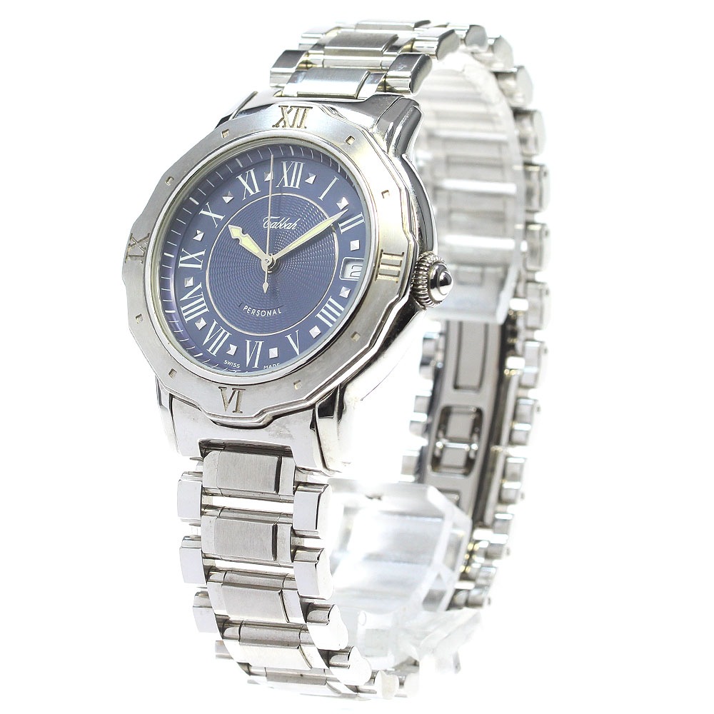 タバー Tabbah パーソナル デイト 自動巻き メンズ _834442【中古】 タバー Tabbah パーソナル デイト 自動巻き メンズ _834442【中古】