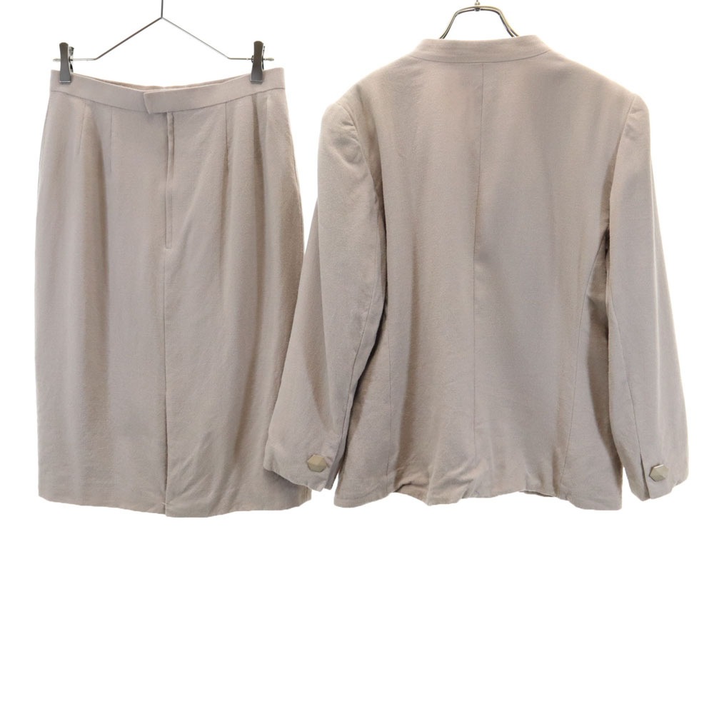 グラマー ウール スカートスーツ 上下セットアップ 13 ベージュ系 GLAMORUR レディース グラマー ウール スカートスーツ 上下セットアップ 13 ベージュ系 GLAMORUR レディース