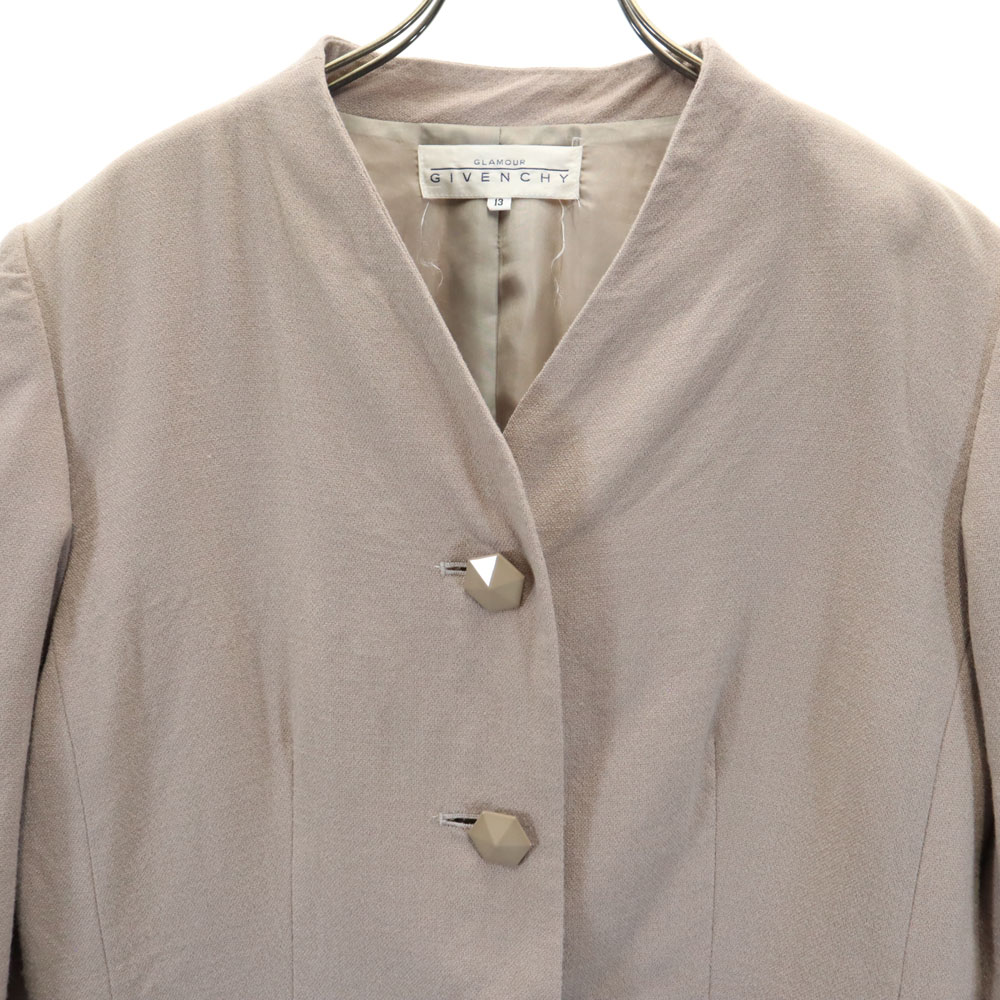 グラマー ウール スカートスーツ 上下セットアップ 13 ベージュ系 GLAMORUR レディース グラマー ウール スカートスーツ 上下セットアップ 13 ベージュ系 GLAMORUR レディース