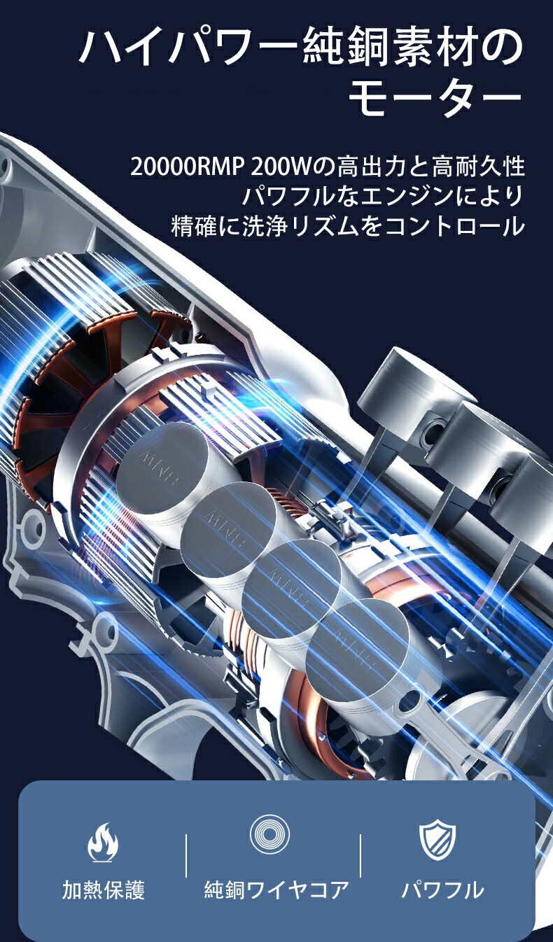 【急速出荷】【1年保証】高圧洗浄機 コードレス 充電式 家庭用 強力 コンパクト 小型 21V 4.0MPa PSE認証済 6in1多機能ノズル 強力水力噴射 大容量バッテリーマキタ併用 タンクレス