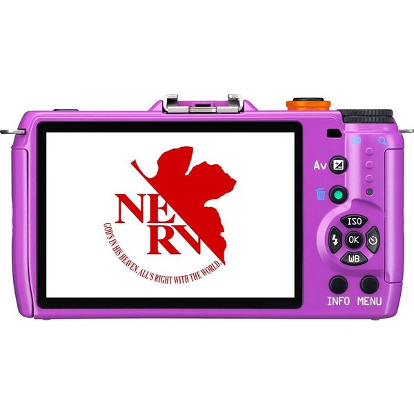 【中古】ペンタックス PENTAX Q10 エヴァンゲリオンモデル ズームレンズキット TYPE 01: 初号機 SDカード付き