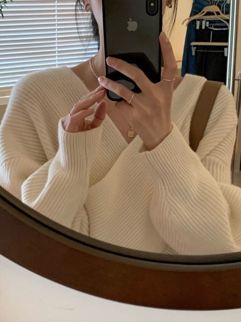 カシュクール リブニットセーター レディース トップス ニット セーター プルオーバー 長袖 ドロップショルダー Vネック 襟なし リブ リブニット かわいい 大人可愛い きれいめ シンプル カジュア カシュクール リブニットセーター レディース トップス ニット セーター プルオーバー 長袖 ドロップショルダー Vネック 襟なし リブ リブニット かわいい 大人可愛い きれいめ シンプル カジュア