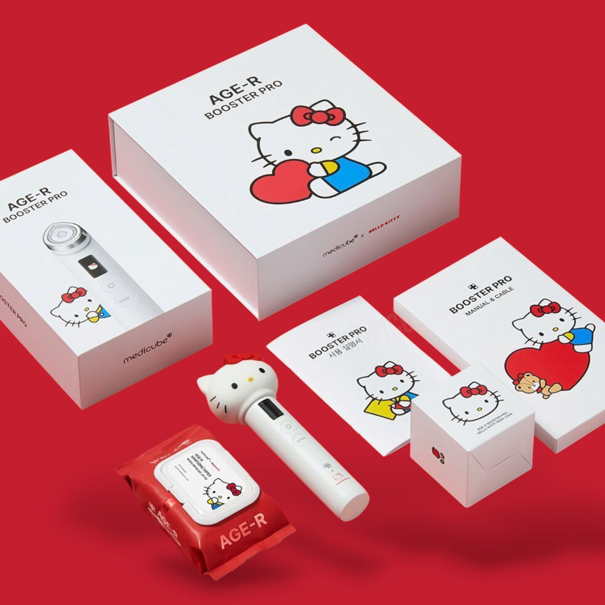 メディキューブAGE-R ブースタープロ HELLO KITTY