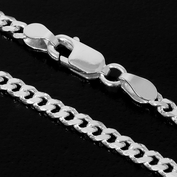 シルバー 6面カット きへいチェーン ネックレス 幅約2.6mm 50cm シルバー925 シルバー 6面カット きへいチェーン ネックレス 幅約2.6mm 50cm シルバー925