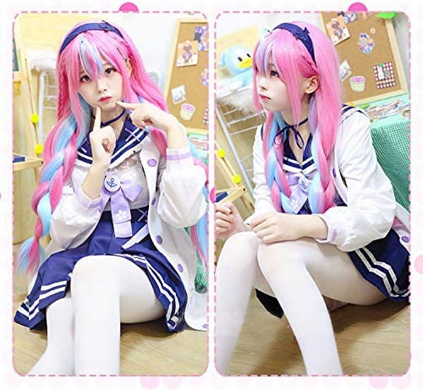 あくありうむ　湊あくあ　コスプレ衣装　ウイッグ バーチャルYouTuber VTuber 湊あくあ あくありうむ。 コスプレ