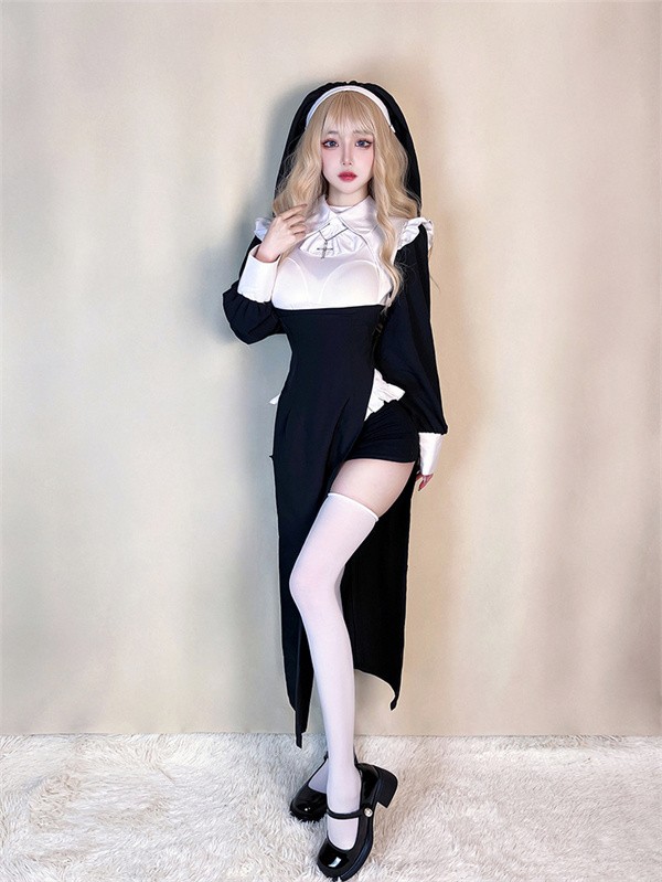 コスチューム コスプレ学院祭用 人气 新作 着痩せドレス セクシー ナースコスチューム ヴァンパイア メイド服 ガウン 今年人気爆発中 ロリータ メイド服 メガ割 コスプレ ハロウィン 死神メイドタイ