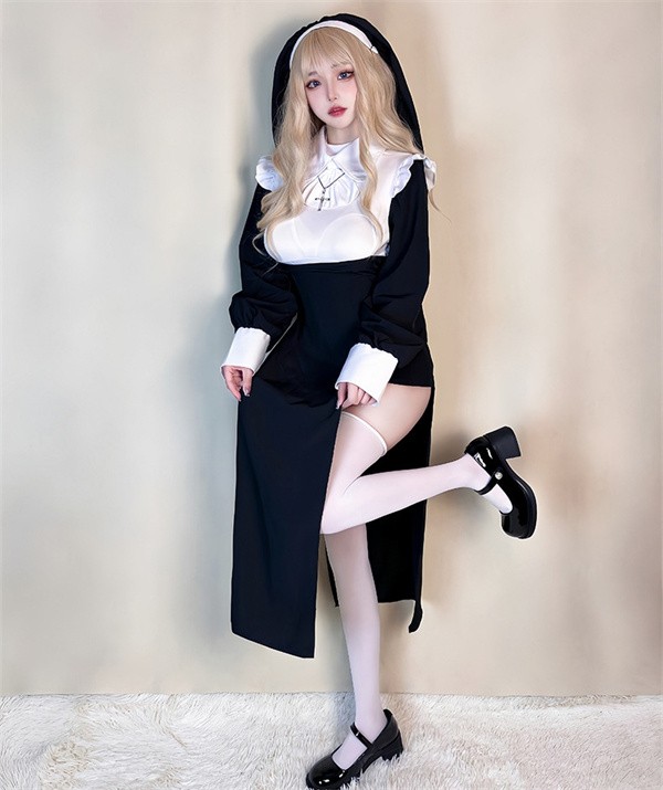 コスチューム コスプレ学院祭用 人气 新作 着痩せドレス セクシー ナースコスチューム ヴァンパイア メイド服 ガウン 今年人気爆発中 ロリータ メイド服 メガ割 コスプレ ハロウィン 死神メイドタイ