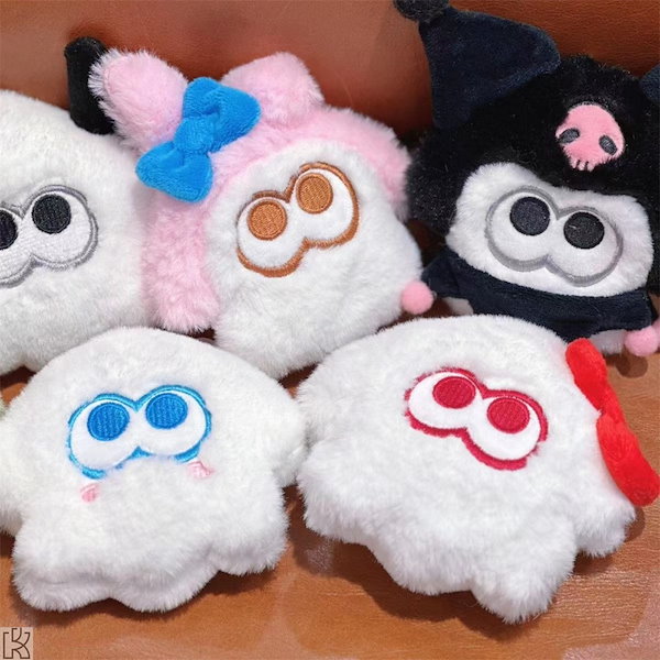 スプラトゥーン2 ×サンリオ マスコット　ぬいぐるみ　キーホルダー　タグ無 スプラトゥーン2 ×サンリオ マスコット ぬいぐるみ キーホルダー