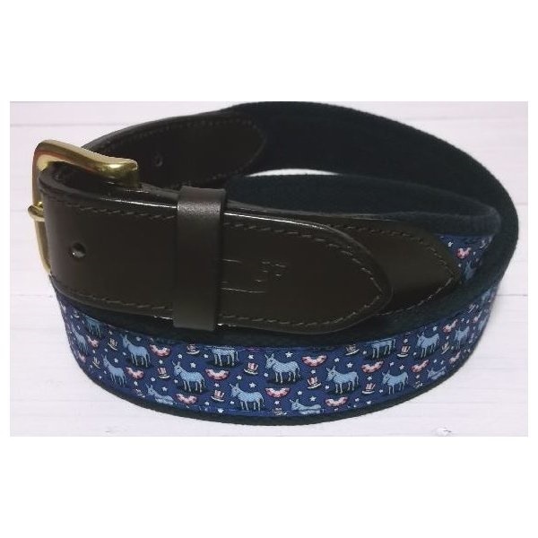 ヴィニヤードヴァインズ 本革製 レザー 布ベルト アメリカ製 ネイビー vineyard vines VV4-011 ヴィニヤードヴァインズ 本革製 レザー 布ベルト アメリカ製 ネイビー vineyard vines VV4-011