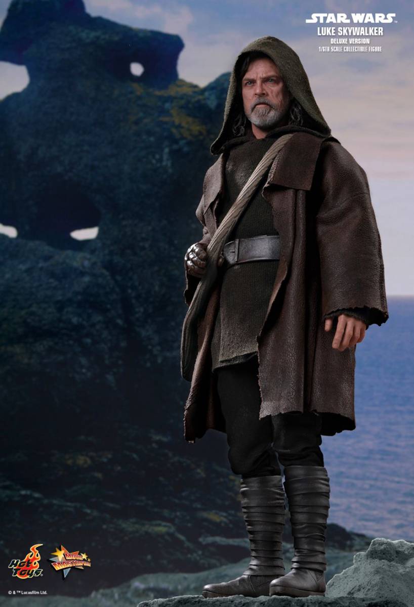 新品未開封HOTTOYSホットトイズ MMS458 『スターウォーズ／最後のジェダイ』 ルークスカイウォーカー［ボーナスアクセサリー付き］