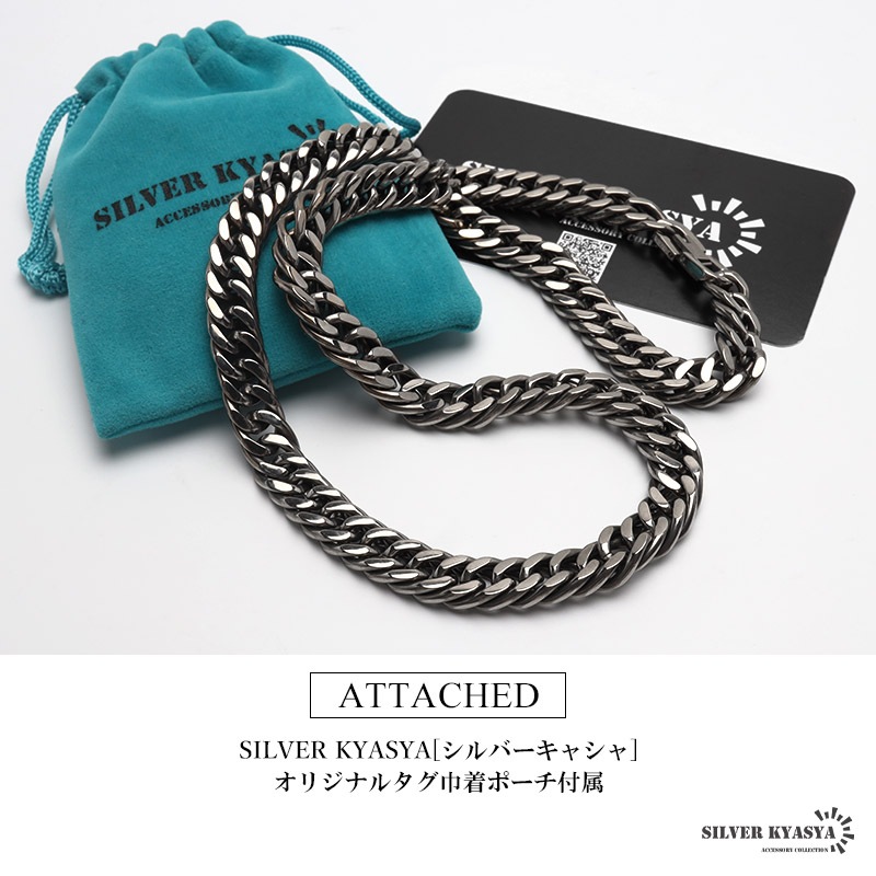 純チタン製 ダブル喜平チェーンネックレス [n1019-s]