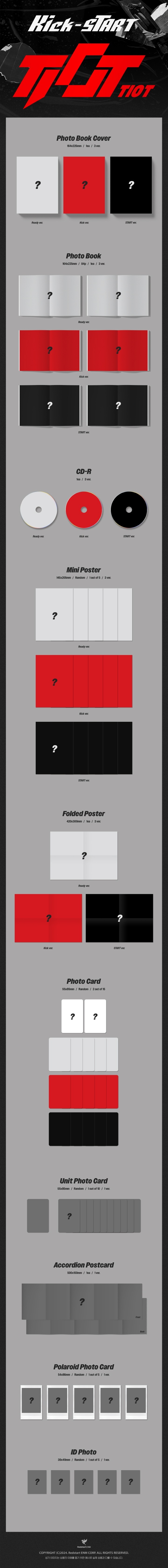 TIOT - KICK-START 3種セット TIOT - KICK-START 3種セット