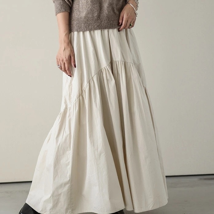 【韓国の人気爆発】 全4色 シンプル 体型カバー ギャザー ノー カラー レディース ボトムス スカート レディース 【韓国の人気爆発】 全4色 シンプル 体型カバー ギャザー ノー カラー レディース ボトムス スカート レディース