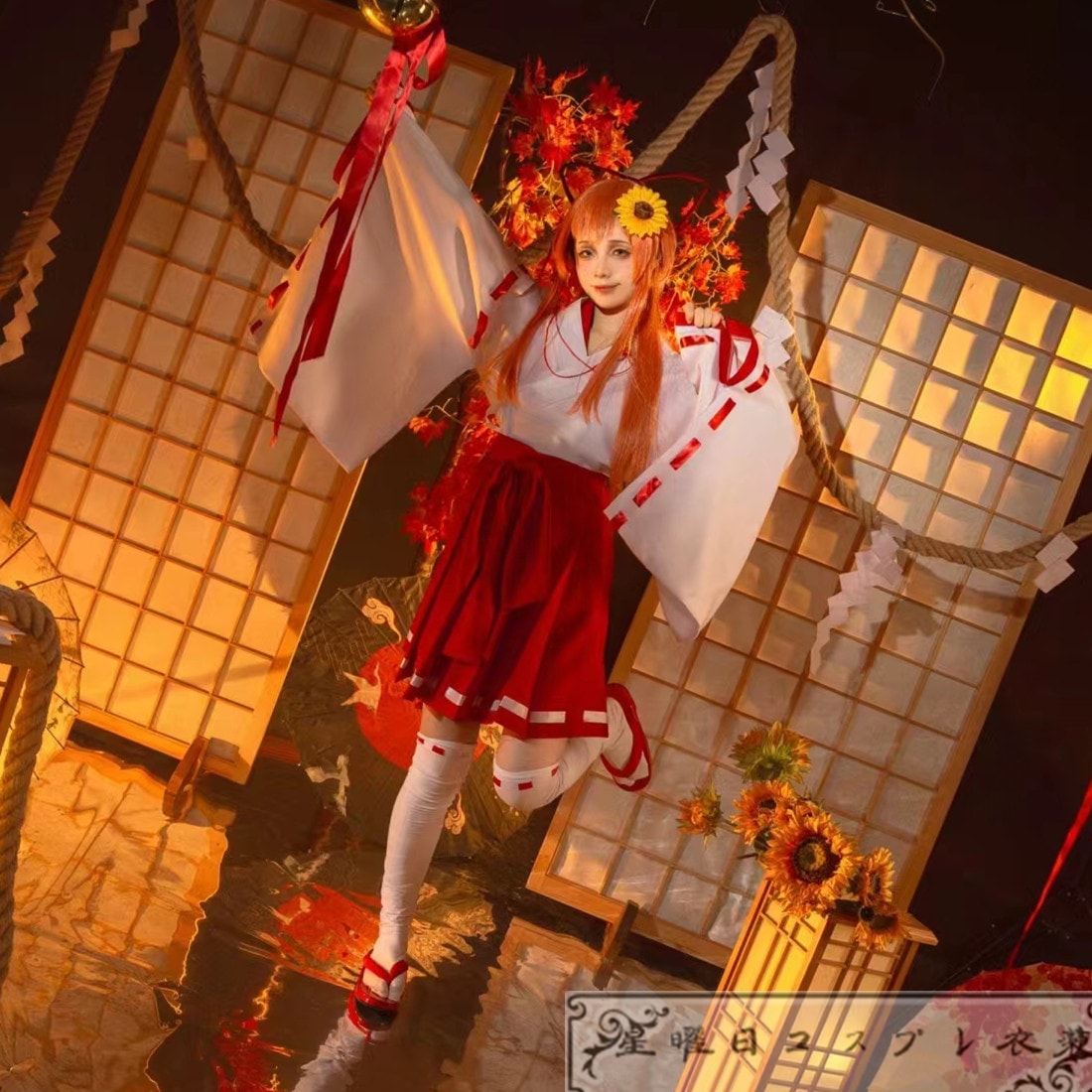 VTuber バーチャルライバー にじさんじ 本間ひまわり コスプレ衣装 コスチューム ハロウィン 変装 仮装