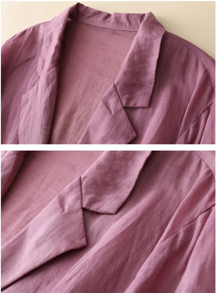 リネンジャケット リネン 麻 羽織り ライトアウター 軽量 通気性 涼しい サマージャケット レディース テーラードジャケット 通勤 UV対策 7分袖 薄手 大きいサイズ 冷房対策 アウター 春 夏 リネンジャケット リネン 麻 羽織り ライトアウター 軽量 通気性 涼しい サマージャケット レディース テーラードジャケット 通勤 UV対策 7分袖 薄手 大きいサイズ 冷房対策 アウター 春 夏