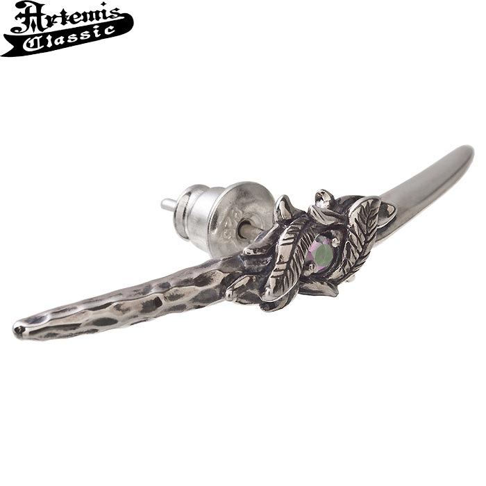 アルテミスクラシック Artemis Classic ウリエル ブリッジ シルバー ピアス アクセサリー ミスティッククォーツ 片耳用 1個売り ACE0143